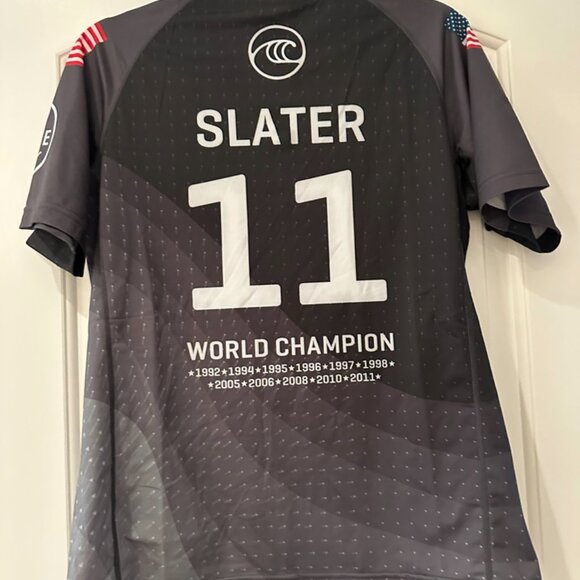 Kelly Slater WSL World Surf League Jersey Small Rash Guard  2020 size S - Picture 5 of 8